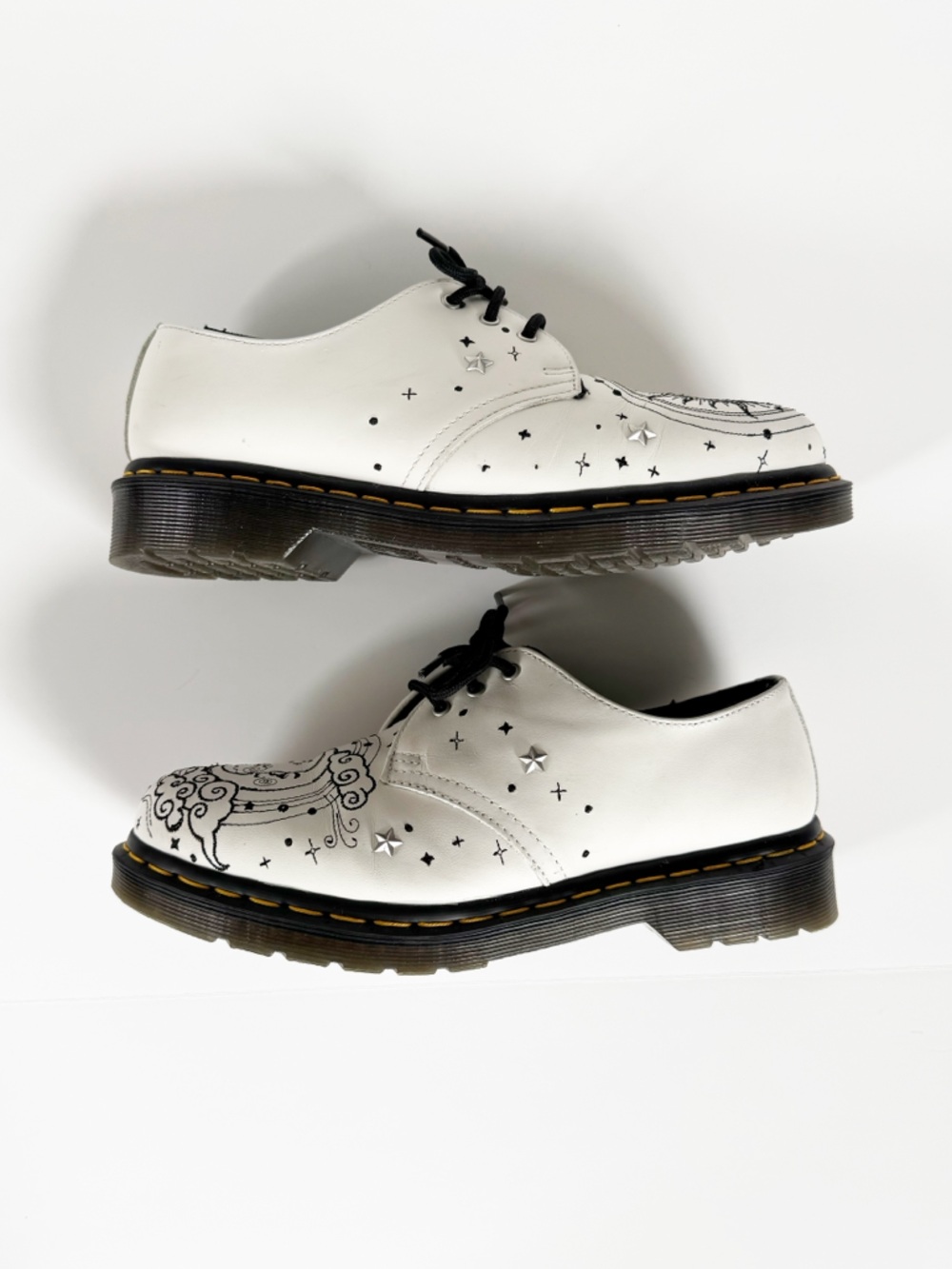 Doc Martens 1461 Cosmic Embroidered Leather Oxford Shoes | 8 (39) - Picture 8 of 15